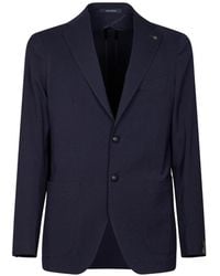 Tagliatore - Jack Met Seersucker Textuur - Lyst