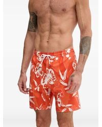Oakley - Floral-Print Swim Shorts - Lyst