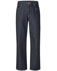 Fendi - Vaqueros Con Parche Del Logo - Lyst