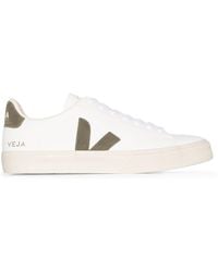 Veja - Campo Chromefree Leather Low-top Trainers - Lyst