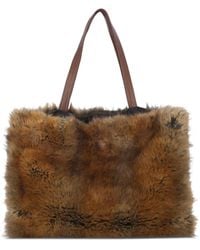 Niccolò Pasqualetti - Faux-Fur Tote Bag - Lyst