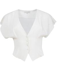 Fleur du Mal - Adeline Flounce Top - Lyst