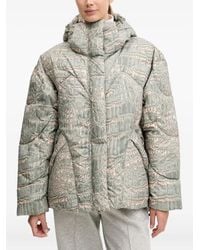 adidas By Stella McCartney - Hooded Patterned Jacket - Lyst
