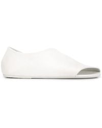 Marsèll - Open Toe Wrap Over Loafers - Lyst