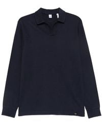 Aspesi - Long-Sleeve Polo Shirt - Lyst