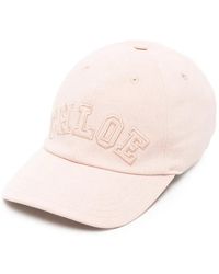 Chloé - Cappello Da Baseball Con Logo - Lyst