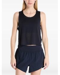 Ciele Athletics - Icnsinglet Mesh Cropped Tank Top - Lyst