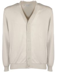 Kangra - Button V-Neck Cardigan - Lyst