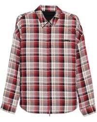 Juun.J - Chaqueta A Cuadros Con Cremallera - Lyst