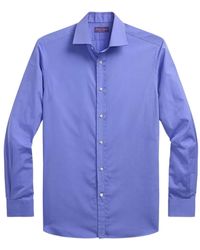 Ralph Lauren - End-On-End Long-Sleeve Spread-Collar Shirt - Lyst