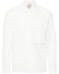 C.P. Company - Classic-Collar Garment-Dyed Shirt - Lyst