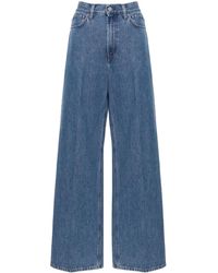 TOTEME - Wide leg denim - Lyst