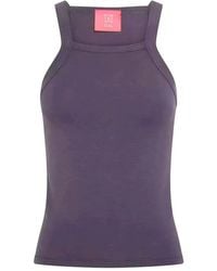 One Teaspoon - Bamboo Top Met Logo - Lyst