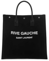 Saint Laurent - Rive Gauche Large Tote Bag - Lyst