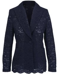 Talbot Runhof - レースパネル ジャケット - Lyst