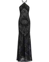 Roberto Cavalli - パターンジャカード マキシドレス - Lyst