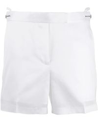Helmut Lang - Short En Satin À Taille Haute - Lyst
