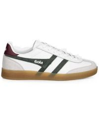 Gola - Viper Contrast-Trim Logo-Patch Sneakers - Lyst