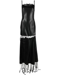 Nanushka - Clary Maxi-jurk Met Uitgesneden Details - Lyst