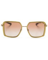 Versace - Sonnenbrille Mit Geometrischem Gestell - Lyst
