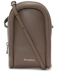 JW Anderson - Bumber Leather Phone Pouch - Lyst