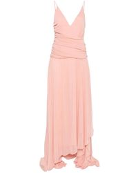 Arcina Ori - Delilah Ruched Asymmetric Maxi Dress - Lyst