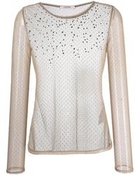 Dorothee Schumacher - Blouse Verfraaid Met Kristallen - Lyst