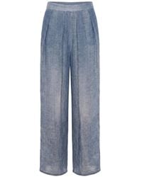 Ermanno Scervino - Straight Trousers - Lyst
