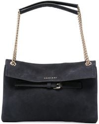 Orciani - Buckle-Detail Chain-Strap Shoulder Bag - Lyst