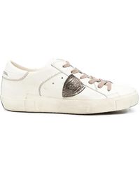 Philippe Model - Baskets Prsx À Patch Logo - Lyst