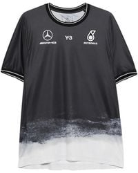 Y-3 - X Mercedes-Amg Petronas F1 Short-Sleeve T-Shirt - Lyst