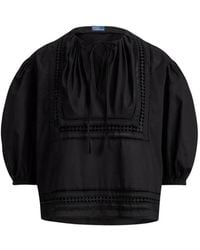 Polo Ralph Lauren - Cotton Blouse - Lyst