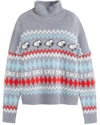 Chinti & Parker - Snoopy Ski Roll Neck Sweater - Lyst
