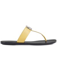 women's gucci thong flip flops