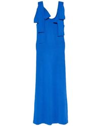 By Malene Birger - Meira Bow-Detail Open-Back Maxi Dress - Lyst