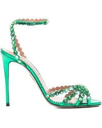 Aquazzura - Tequila 120mm ビジュートリム サンダル - Lyst