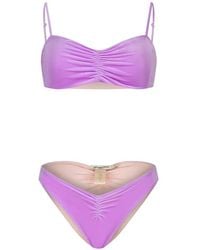 Paramidonna - Chiara Velvet Swimsuit - Lyst
