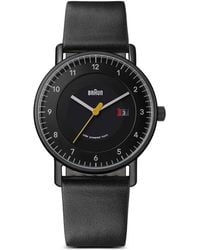 Braun Watches - Solar Leather 40Mm Watch - Lyst