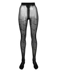 032c - Logo-Jacquard Stockings - Lyst