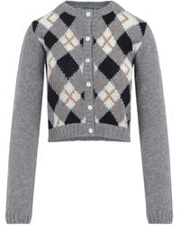 Prada - Cardigan aus Kaschmir - Lyst