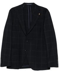 Latorre - Check-Pattern Blazer - Lyst