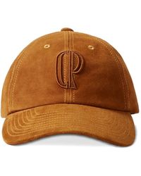 Claudie Pierlot - Cp Leather Monogram Embroidered Cap - Lyst