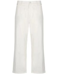 Moschino - Logo-Patch Jeans - Lyst