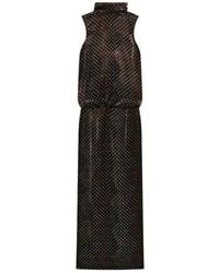 Dries Van Noten - Printed High-Neck Dress - Lyst