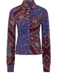 Rabanne - Chemise À Motif Cachemire - Lyst
