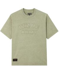 Izzue - Logo-Appliqué T-Shirt - Lyst