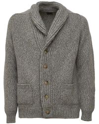 Fedeli - Quito Shawl-Collar Cardigan - Lyst