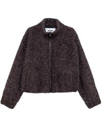 MSGM - Jacke Mit Logo-Patch - Lyst