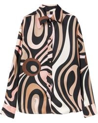 PUCCI - Camisa Marmo - Lyst