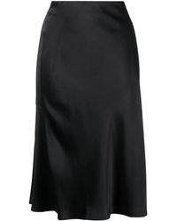 Stella McCartney - Gedrapeerde Midi-Rok - Lyst